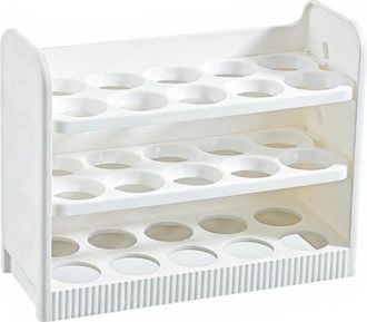 OEM Recipiente Para Almacenar Huevos De Cocina, Materiales: Blanco 3