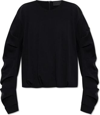 Moncler Katoenen sweatshirt - Dames - Sweatshirts - Zwart - M - Katoen - Hoodies & sweatvesten