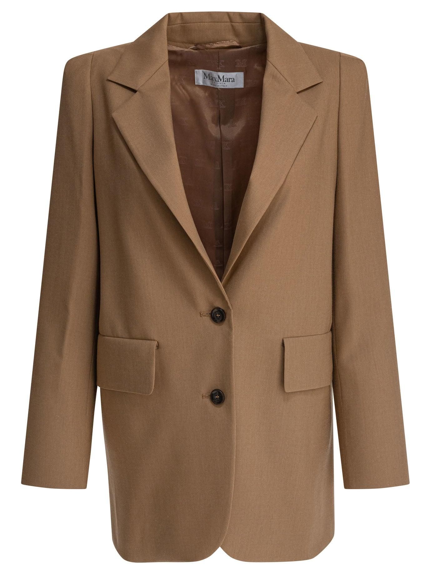 Blazers En Tweed en Laine pour Femmes