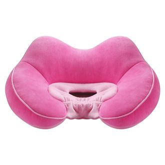 OEM Coj&iacute;n De Asiento Ergon&oacute;mico De Espuma Viscoel&aacute;stica Para Aliviar El Dolor De Coxis Y Espalda, Para Sillas De Oficina Y De Coche