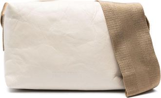 Uma Wang small leather shoulder bag - unisex - Calf Leather - One Size - Neutrals