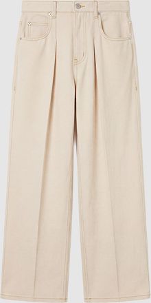 Isabel Marant Pantalon Rodayna Ecru