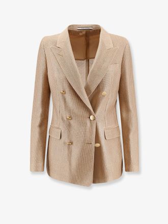 Tagliatore Blazer Parigi doppiopetto in cotone - TAGLIATORE - gender_Woman
