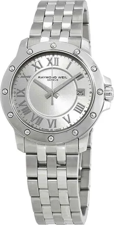 Raymond Weil Tango Silver Dial Stainless Steel Mens Watch 5599-ST-00658