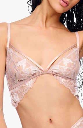 Cosabella Paradiso Triangle Bralette in Mandorla at Nordstrom, Size Medium