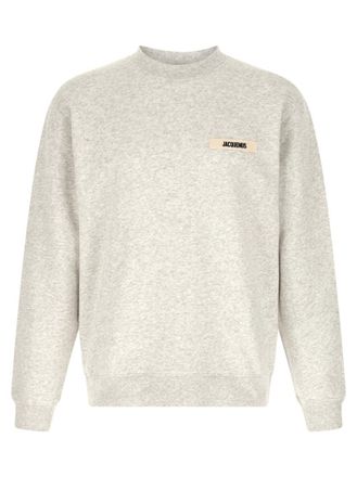 Jacquemus Grey Le Sweatshirt Gros Grain Sweatshirt