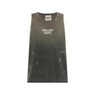 Gallery Dept. Logo-print Distressed Vest