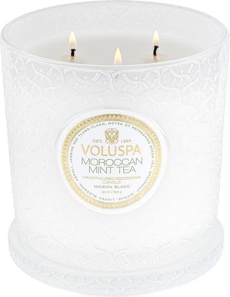 Voluspa Moroccan Mint Tea Luxe Candle in Moraccan Mint at Nordstrom Rack