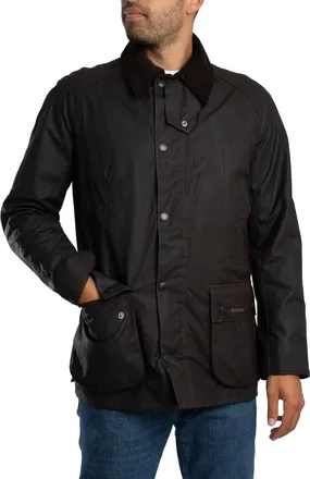 Barbour Ashby Wax-Jack, Zwart