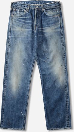 Visvim Men s Social Sculpture 01 Narrow DMGD-47 Jeans Indigo