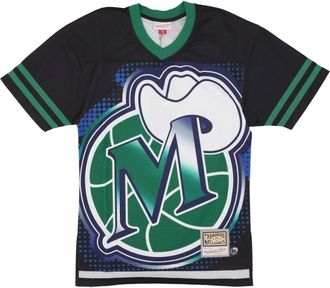 Mitchell & Ness NBA Big Face 7.0 Voetbaljas - Heren - T-shirts - Veelkleurig - M - Polyester - Tops