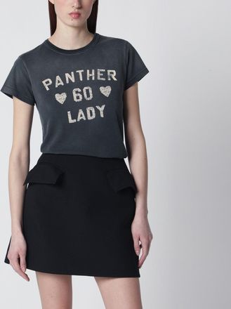 Valentino T-shirt Panther Lady nera
