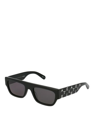 Stella McCartney Logo print acetate sunglasses