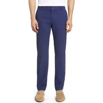 Vineyard Vines On-The-Go Slim Fit Performance Pants in Deep Bay at Nordstrom, Size 31 X 32