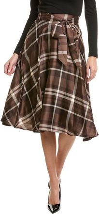 Tahari by ASL Tahari Asl Scarf Twill Skirt