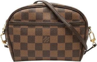 Louis Vuitton Pre-owned Ipanema Pochette - Dames - Vintage Schoudertas - Bruin - ONE Size - Leer - Vintage