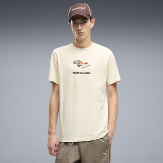 Puma T-shirt con grafica McLAREN RACING da uomo, Abbigliamento, Bianco, 3XL