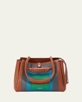 Loewe x Albers Madrid Medium Shoulder Bag in Supple Calfskin
