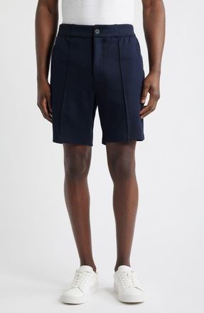 Bugatchi Soft Touch Pintuck Shorts in Navy at Nordstrom, Size Xx-Large