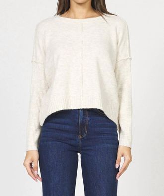 Dear John Denim Ayat Sweater In Pearl Cream