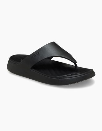 Crocs Womens Crocs Getaway Triangle EVA Womens Black Sandals - Size: UK 5 / eu 37/38 / us w7