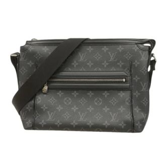 Louis Vuitton Pre-owned Cross Body Bags, male, Black, Size: ONE SIZE Pre-owned Odyssey Messenger PM Shoulder Bag