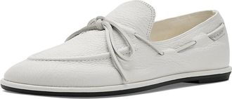 Tory Burch The Boaty Womens Shoes Bianco/Bianco : 8.5 M, Leather