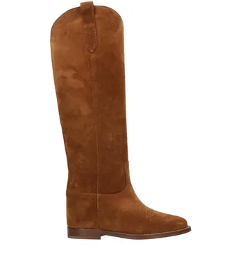 ロングブーツ VIA ROMA 15 FW24 Suede boots (3434 CAMOSCIONERO) VIA ROMA 15 - Boots 3434 - Soft Black