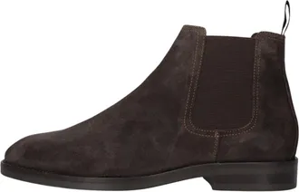 Stefano Lauran Schoenen, Heren, Bruin, 46 EU, Su&egrave;de, Chelsea Boots