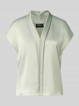 s.Oliver Black Label Regular Fit T-Shirt aus Viskose-Mix in Lind, Gr&ouml;&szlig;e 36