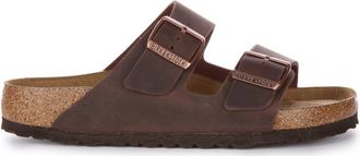 Birkenstock Arizona Sfb Regular Fit - unisex - Birkenstock - Sliders - Brown - 8 UK - Shoes