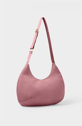 Katie Loxton Nylon-Luxe Sling Shoulder Bag in Deep Rose at Nordstrom