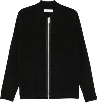 Sams&oslash;e & Sams&oslash;e Zip-up Chest-pocket Cardigan