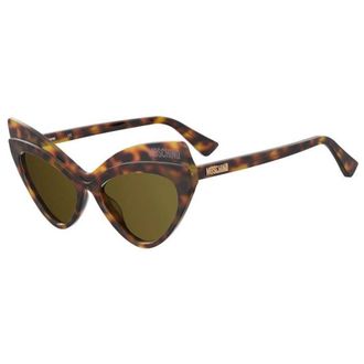 Moschino Sunglasses, female, Brown, Size: 54 MM Stylish Sunglasses Sdp/Qt