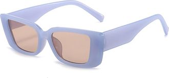 Generic Mens And Womens Outdoor Sunglasses Driving Commuter Vacation Sun Glasses(Blue)
