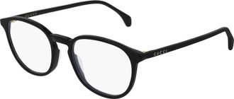 Gucci Fashion Brillen - Heren - Brillen - Zwart - 53 MM - Accessoires
