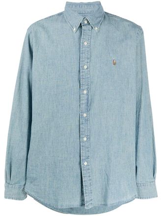 Polo Ralph Lauren Denim Shirt With Logo