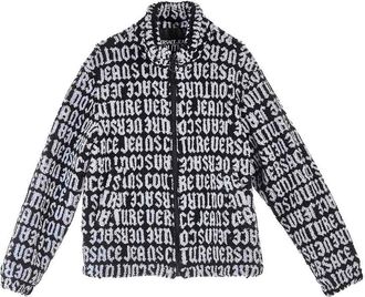 Versace Jeans Couture Gothic Logo Teddy Jacket