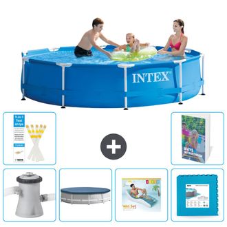 Intex Piscina Con Estructura Redonda - 305x76 Cm - 7-piezas S303