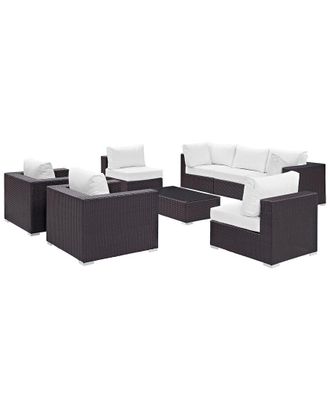 ModWay Convene 8-Piece Outdoor Patio Sectional Set