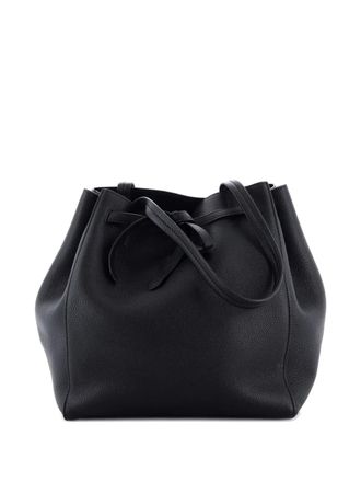 Celine Phantom Tie Cabas Leather Small tote bag - Black