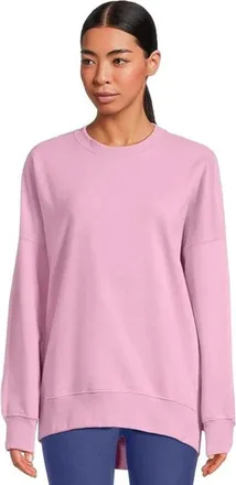 Beyond Yoga Beyond Yoga Solstice Sweatshirt Womens Pink Oversized Crew Neck DDR2917