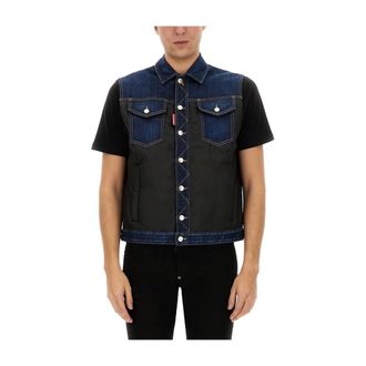Dsquared2 Uomo, Giacche, Blu, L, new
