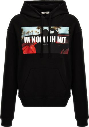 パーカー・フーディ IH NOM UH NIT SS25 HOODIE (NUS25264 009) Ih Nom Uh Nit printed hoodie sweatshirt men - Glamood Outlet