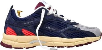 Mercer Amsterdam The Re-Run Suede 2000 - Heren - Sneakers - Blauw - 41 EU - Leer - Schoenen