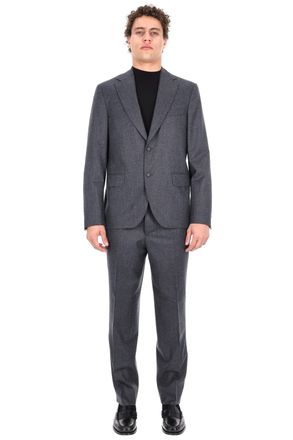 Officine G&eacute;n&eacute;rale Arthus Model Single-Breasted Flannel Jacket