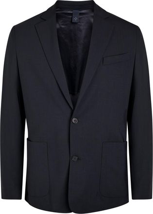 L'Estrange The Tropical Wool Blazer - Navy - Xxl