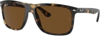 Ray-Ban Boyfriend Two - unisex - Zonnebrillen - Bruin - 57 MM - Accessoires