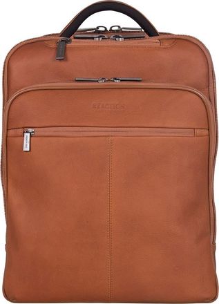 Kenneth Cole Colombian Leather Backpack in Cognac at Nordstrom Rack