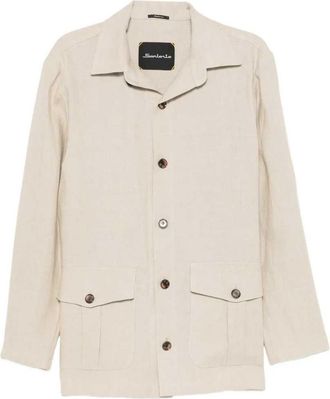 Sartorio Napoli Jacke mit Kn&ouml;pfen und Pattentaschen